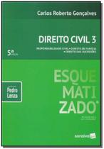 Direito Civil: Responsabilidade Civil, Direito de Família, Direito das Sucessões - Vol.3 - Coleção Esquematizado