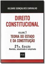 Direito Constitucional - Teoria do Estado e da Constituição - Vol.1 Direito Constitucional - Teoria do Estado e da Constituição - Vol.1