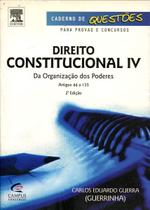 Direito Constitucional - Vol Iv - Serie Caderno de
