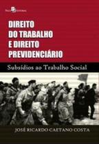 Direito do trabalho e direito previdenciário: subsídios ao trabalho social Direito do trabalho e direito previdenciário: subsídios ao trabalho social