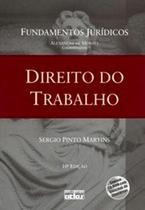 DIREITO DO TRABALHO - FUNDAMENTOS JURIDICOS VOL. 10 - 10ª ED
