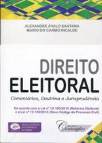 Direito Eleitoral - 3 Volumes Comentários , Doutrinas e Jurisprudência