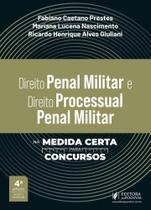 Direito Penal Militar e Direito Processual Penal Militar - 4ª Edição (2026)