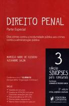 Direito Penal Parte Especial - Col. Sinopses 3 - 2ª Edição - Marcelo André - Juspodivm