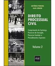 Direito Processual Civil - Cumprimento de Sentença, Processo de Execução, Processo Cautelar e Proced - Del Rey