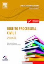 Direito processual civil - vol. 1 - colecao cadern - CAMPUS - GRUPO ELSEVIER