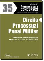 Direito Processual Penal Militar - Vol.35 - Coleção Resumos Para Concursos