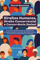 Direitos Humanos, Direito Concorrencial E Concorrência Desleal - Editora Dialetica