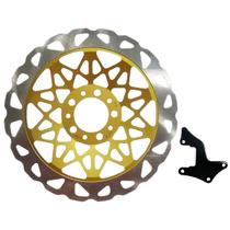 Discao Freio Titan 125 00/13 Titan 150 04/08 320mm Dourado