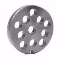 Disco 12mm Para Maquina De Moer Carne Moedor Picador Boca 10