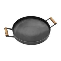 Disco 16 Borda 4cm Preto c/ Cabo De Madeira Papaléguas 056