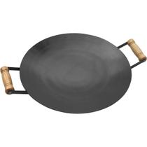 Disco 38,5cm Preto C/ Cabo De Madeira 059 Papaléguas Disco 38,5cm Preto C/ Cabo De Madeira 059 Papaléguas