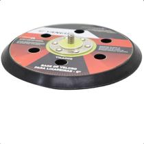 Disco 6 Pol Suporte Lixadeira Roto Orbital Hookit 6 Furos