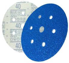 Disco Abrasivo 3M Hookit Blue 321U 7 Furos