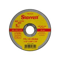 Disco abrasivo de corte 115x1,0x22,2mm (4.1/2"x3/64"x7/8") Disco abrasivo de corte 115x1,0x22,2mm (4.1/2"x3/64"x7/8")