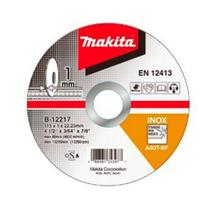 Disco Abrasivo de Corte para Inox 115 x 1.0 x 22,23mm B-12217 Makita