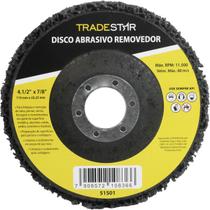 Disco Abrasivo Removedor 4.1/2 x 7/8" P/ Limpeza Tradestar