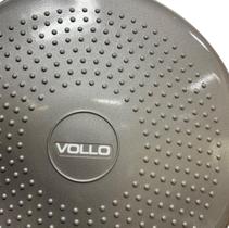 Disco Balance de Equilibrio Pilates e Fisioterapia VP1031 Cinza Vollo Com Bomba de Ar