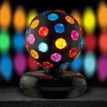 Disco Ball Kicko Spinning com luzes LED de 28 cm para crianças e adultos Disco Ball Kicko Spinning com luzes LED de 28 cm para crianças e adultos
