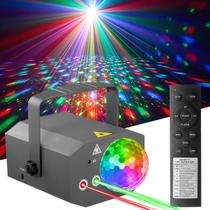 Disco Ball Lights LAUCNPTY DJ Party com padrão e som ativados