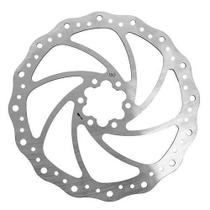 Disco Bike Rotor Freio 180Mm Winzip Ondulado 6 Furos