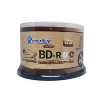 Disco Blu-ray Smartbuy Gold 25 GB 6X imprimível, pacote com 50