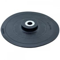 Disco Borracha Thompson 7'' Flexivel Para Esmerilhadeira Com Arruela - 1271 - Kit C/6 Pecas