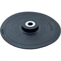 Disco Borracha Thompson 7'' Flexivel Para Esmerilhadeira Com Arruela - 1271