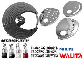 Disco cinza com 3 Lâminas para seu processador dos modelos Ri7300 Ri7301 Ri7302 Ri7303 HR7304