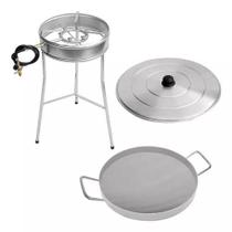 DISCO CINZA Kit Fogareiro 110.4 Disco 38,5cm 056 Tampa 160.1 Papaléguas