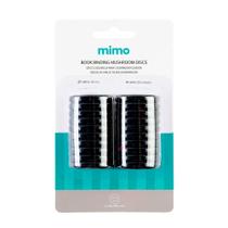 Disco Cogumelo para Caderno Inteligente Preto Mimo - 35 mm - 20 Unids Disco Cogumelo para Caderno Inteligente Preto Mimo - 35 mm - 20 Unids