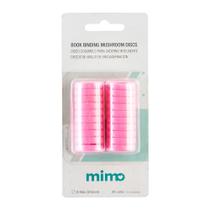 Disco Cogumelo para Caderno Inteligente Rosa Candy Mimo - 24 mm - 20 Unids