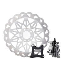 Disco Com Caliper De Freio Dianteiro Gp7 Cg 150 2009/2015