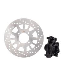 Disco Com Caliper De Freio Dianteiro Gp7 Crypton 115 2010/2016