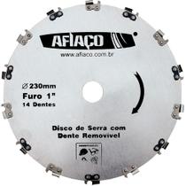 Disco Com Dentes Removíveis Afiaço P/ Roçadeira 14 Dentes