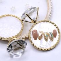 Disco com diamante para fotos unhas manicure
