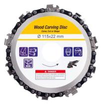 Disco Corrente Motoserra 100mm para Esmerilhadeira SA Tools Disco Corrente Motoserra 100mm para Esmerilhadeira SA Tools