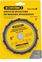 Disco Corrente Motoserra Lixadeira 125mm 14 Dentes Madeira