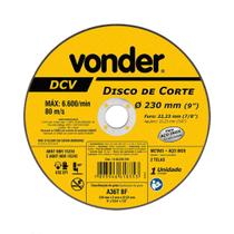 Disco corte 230,0 x 2,0 x 22,23 vonder