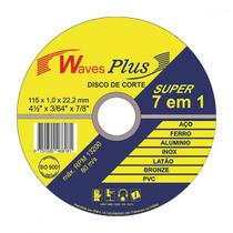 Disco Corte 7 Em 1 Waves 4.1/2X7/8X1,0