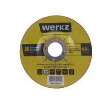 DISCO CORTE ACO INOX 115x1,0x22,23mm WERKZ DISCO CORTE ACO INOX 115x1,0x22,23mm WERKZ