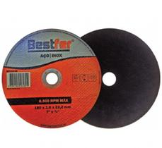 Disco Corte Aço Inox 7" 180mm X 22,2mm Bestfer
