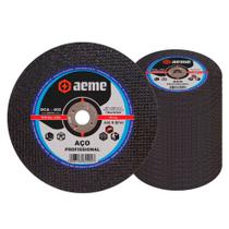 Disco Corte Aeme Aço DCA 402 10X1/8X1 2T (254X3.2X25.4) 50 Unidades