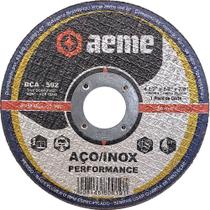 Disco Corte Aeme Aço/Inox DCA 502 4.1/2X1/8X7/8 2T (115X3.2X22.2)