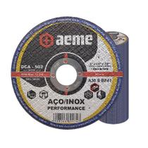 Disco Corte Aeme Aço/Inox DCA 502 5X1/8X7/8 2T (127X3.2X22.22) 100 Unidades Disco Corte Aeme Aço/Inox DCA 502 5X1/8X7/8 2T (127X3.2X22.22) 100 Unidades