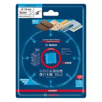 Disco Corte Bosch Carbide Multi Wheel X-Lock 115X22,23mm