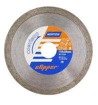 DISCO CORTE DIAMANTADO 110 x 20mm NORTON CLIPPER CONTINUO