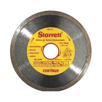 Disco Corte Diamantado Continuo 110Mm 20Mm Starrett DDC-110