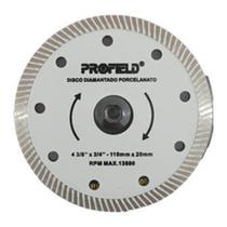 Disco Corte Diamantado Porcelanato 110mmFuro22,23mm Profield Disco Corte Diamantado Porcelanato 110mmFuro22,23mm Profield