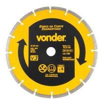 Disco Corte Diamantado Segmentado 230mm V3 Vonder